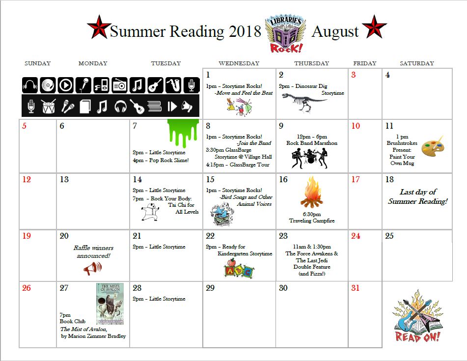 Summer Reading Program 2018 Royalton Hartland Community Library 