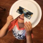 Paper Plate Eclipse Viewer for Kids