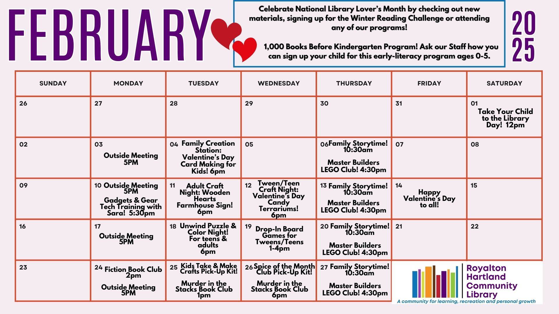 February 2025 Calendar