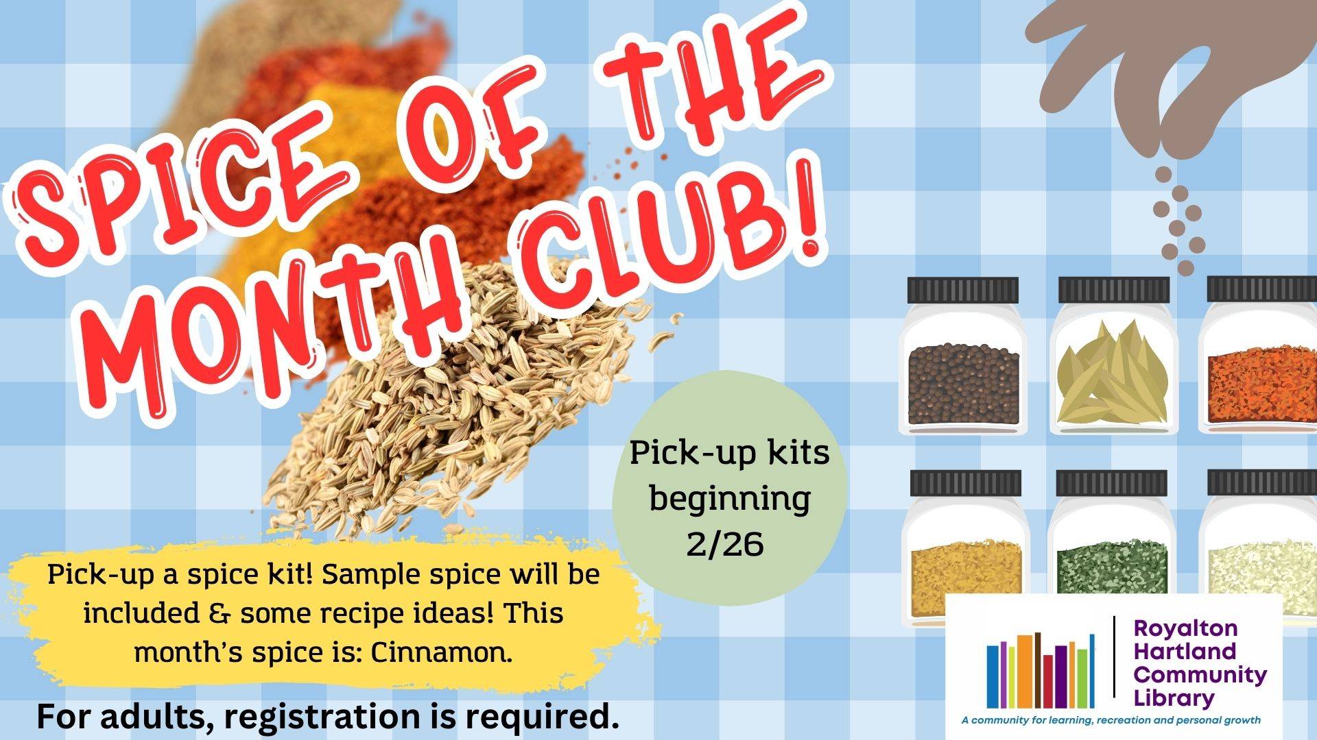 Spice of the Month Club - February - Cinnamon