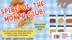 Spice of the Month Club February